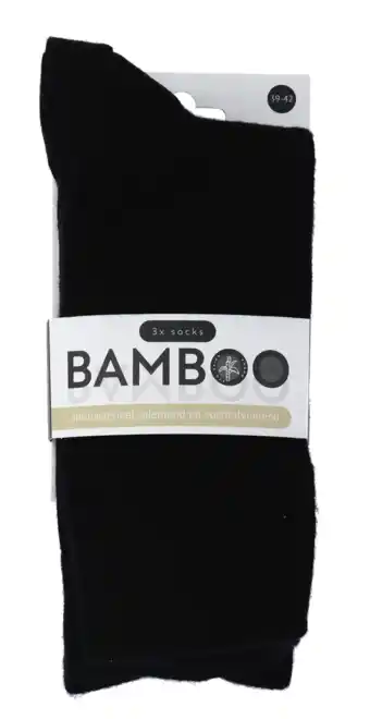 De Online Drogist Naproz bamboo airco sokken zwart 3-pack 39-42 aanbieding