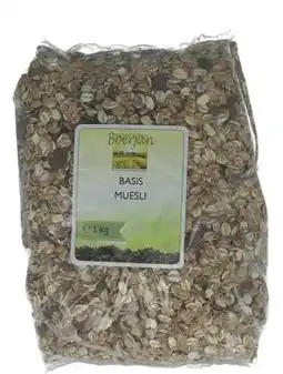 De Online Drogist Boerjan basis muesli aanbieding