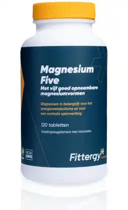 De Online Drogist Fittergy magnesium five tabletten aanbieding