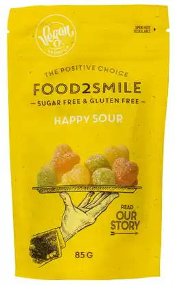 De Online Drogist Food2smile happy sour aanbieding