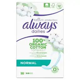 De Online Drogist Always dailies cotton protection inlegkruisjes normal aanbieding