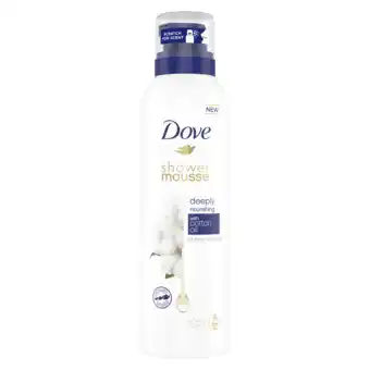De Online Drogist Dove deeply nourishing shower mousse aanbieding