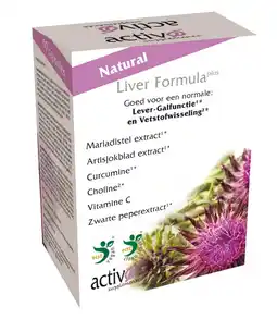 De Online Drogist Activo lever formule plus capsules aanbieding