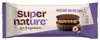 De Online Drogist Super nature hazelnut butter cups aanbieding