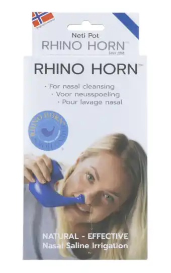 De Online Drogist Rhino horn neusdouche blauw aanbieding