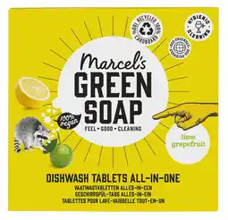 De Online Drogist Marcels green soap vaatwastbletten grapefruit&limoen aanbieding