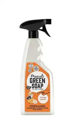 De Online Drogist Green soap keukenspray orange&jasmin aanbieding