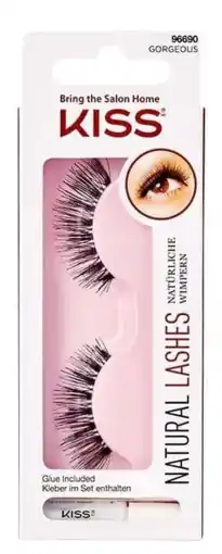 De Online Drogist Kiss natural lashes gorgeous aanbieding