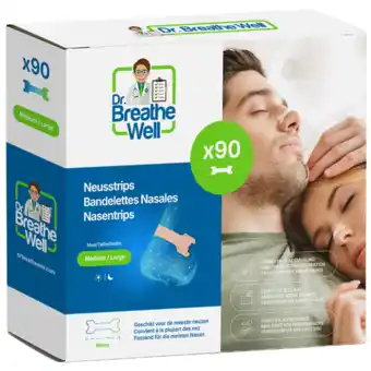 De Online Drogist Dr breathe well neusstrips aanbieding