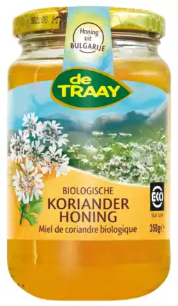 De Online Drogist De traay koriander honing biologisch aanbieding