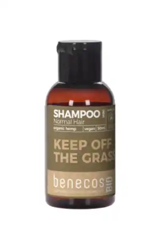 De Online Drogist Benecos hemp normal hair shampoo mini aanbieding