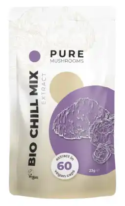 De Online Drogist Pure mushrooms bio chill mix capsules aanbieding
