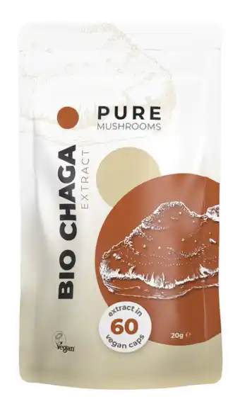 De Online Drogist Pure mushrooms bio chaga capsules aanbieding