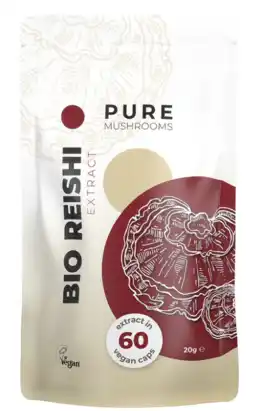 De Online Drogist Pure mushrooms bio reishi capsules aanbieding