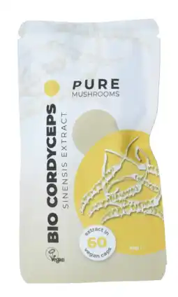 De Online Drogist Pure mushrooms bio cordyceps capsules aanbieding