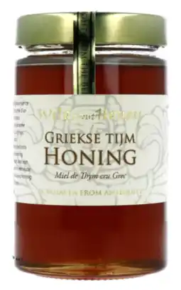 De Online Drogist Wild about honey griekse tijm honing aanbieding