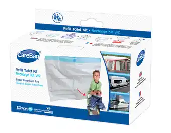 De Online Drogist Carebag refill toilet kit aanbieding