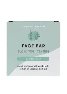 De Online Drogist Shampoo bars facewash bar eucalyptus en tea tree aanbieding