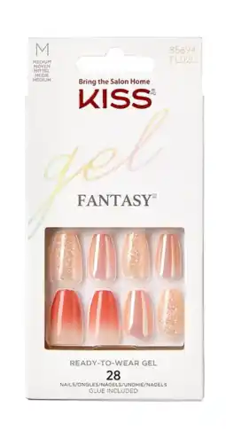 De Online Drogist Kiss glam fantasy nails - problem solved aanbieding
