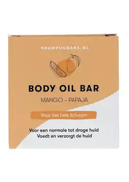 De Online Drogist Body oil bar mango en papaja aanbieding