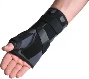 De Online Drogist Thuasne ligaflex manu duim/polsbrace 2 rechts zwart aanbieding