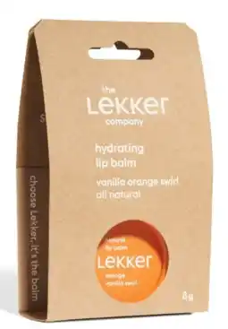 De Online Drogist Lekker natural orange vanilla swirl lipbalsem aanbieding
