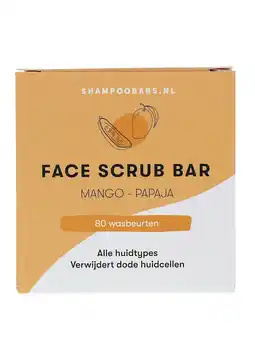 De Online Drogist Shampoo bars gezichtsscrub mango en papaja aanbieding