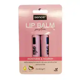 De Online Drogist Sencebeauty sensitive lipbalsem duo aanbieding