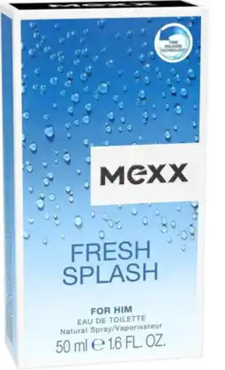De Online Drogist Mexx fresh splash for him eau de toilette aanbieding