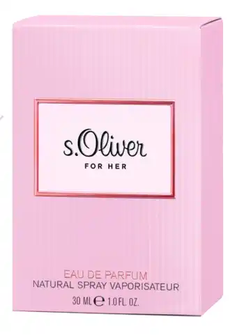 De Online Drogist S oliver for her natural eau de toilette spray aanbieding