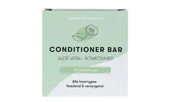 De Online Drogist Shampoo bars conditioner bar aloë vera en komkommer aanbieding