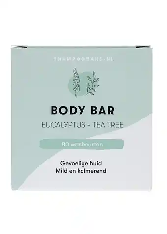 De Online Drogist Body bar eucalyptus en tea tree aanbieding