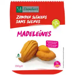 De Online Drogist Damhert glutenvrije madeleines suikervrij aanbieding