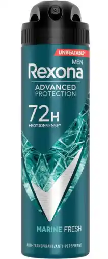 De Online Drogist Rexona men marine fresh deodorant spray aanbieding