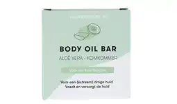 De Online Drogist Body oil bar aloë vera en komkommer aanbieding