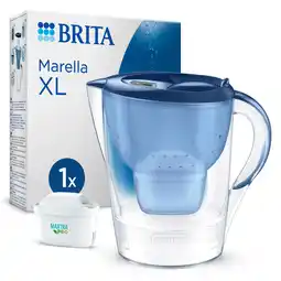 De Online Drogist Brita waterfilterkan marella blauw xl + 1 maxtra filterpatroon aanbieding