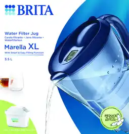 De Online Drogist Brita waterfilterkan marella blauw xl + 1 maxtra filterpatroon aanbieding