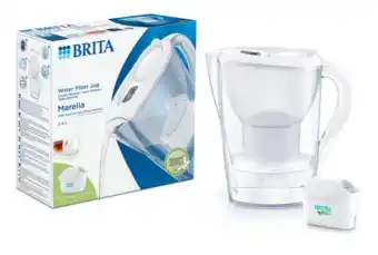 De Online Drogist Brita waterfilterkan marella wit + 1 maxtra filterpatroon aanbieding
