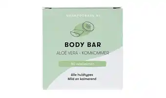 De Online Drogist Body bar aloë vera en komkommer aanbieding