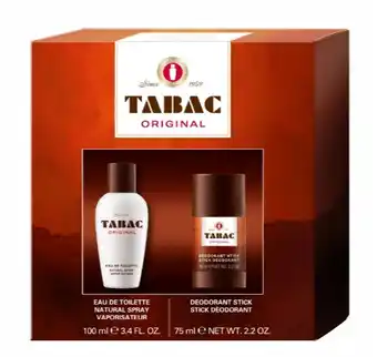 De Online Drogist Tabac original eau de toilette? natural spray & deodorant stick giftset aanbieding