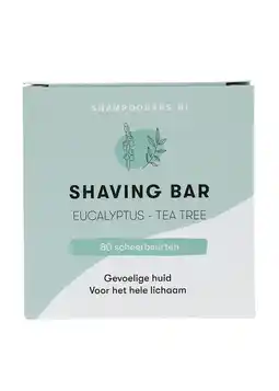 De Online Drogist Shampoo bars scheerzeep eucalyptus en tea tree aanbieding