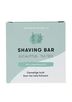 De Online Drogist Shampoo bars scheerzeep eucalyptus en tea tree aanbieding