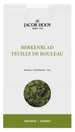 De Online Drogist Jacob hooy berkenblad aanbieding