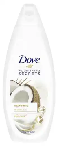 De Online Drogist Dove nourishing secrets restoring body wash aanbieding