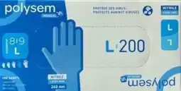 De Online Drogist Polysem nitril handschoenen maat l aanbieding