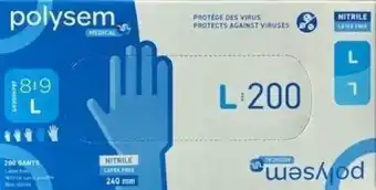 De Online Drogist Polysem nitril handschoenen maat l aanbieding
