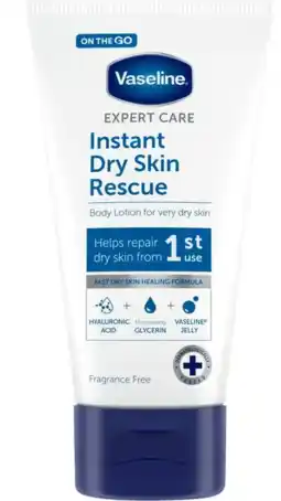 De Online Drogist Vaseline instant dry skin rescue bodylotion aanbieding