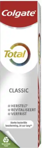 De Online Drogist Colgate total classic tandpasta aanbieding