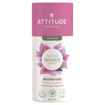 De Online Drogist Attitude super leaves deodorant white tea leaves aanbieding