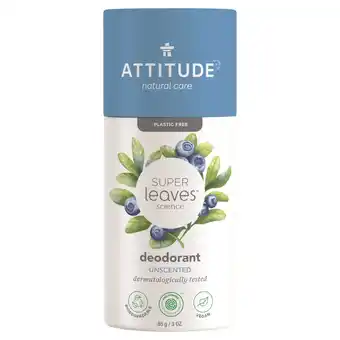 De Online Drogist Attitude super leaves deodorant unscented aanbieding